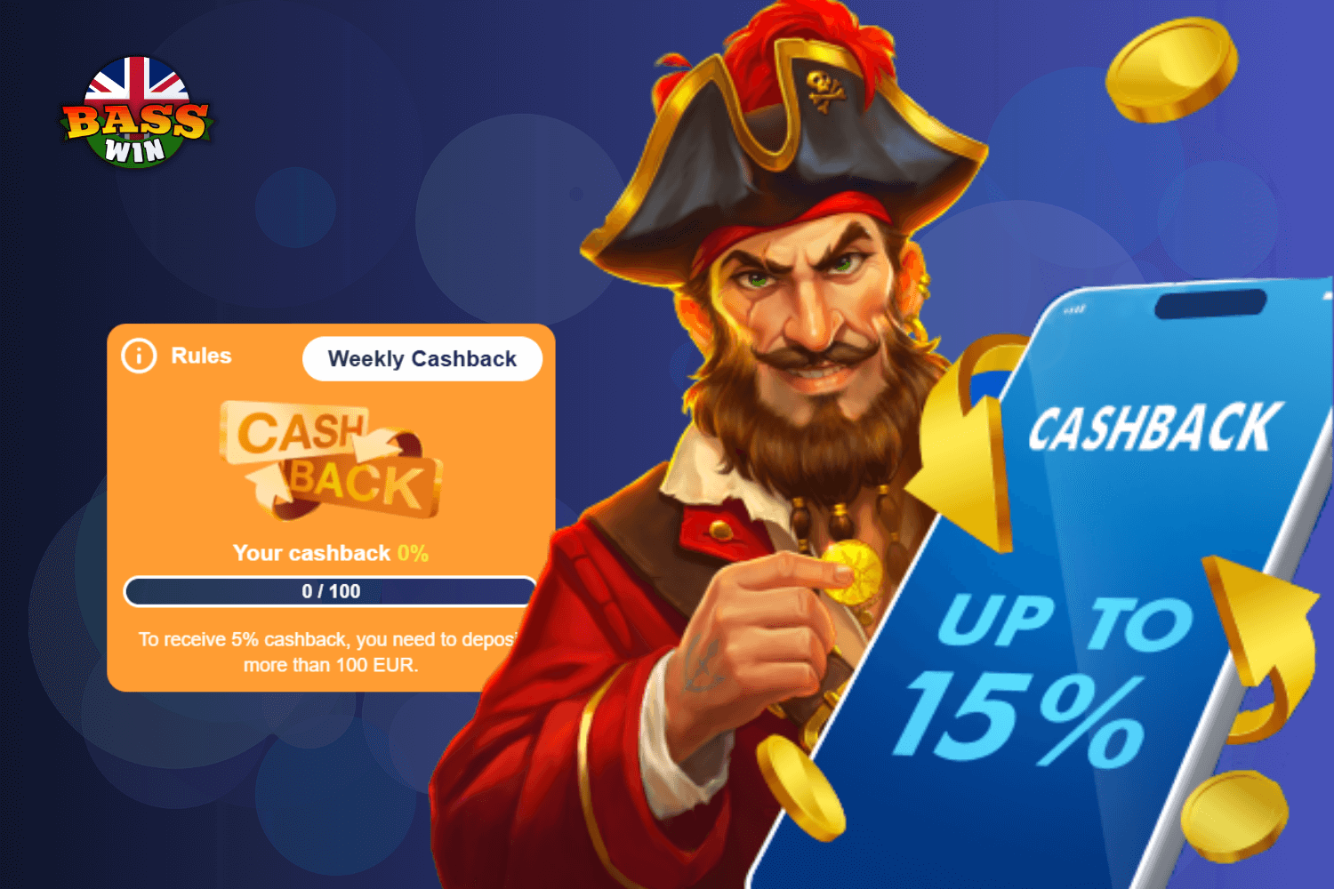 BassWin UK Cashback Offers: Get a Second Chance on Your Bets