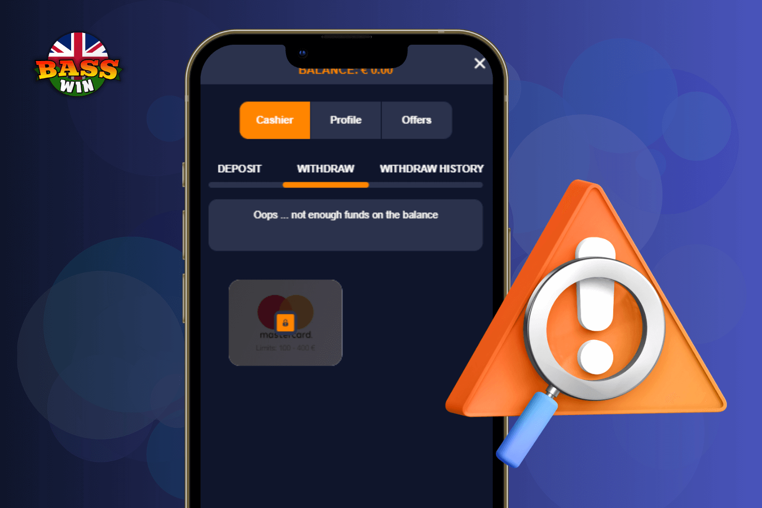 Facing Withdrawal Issues at BassWin UK? Here’s What to Do