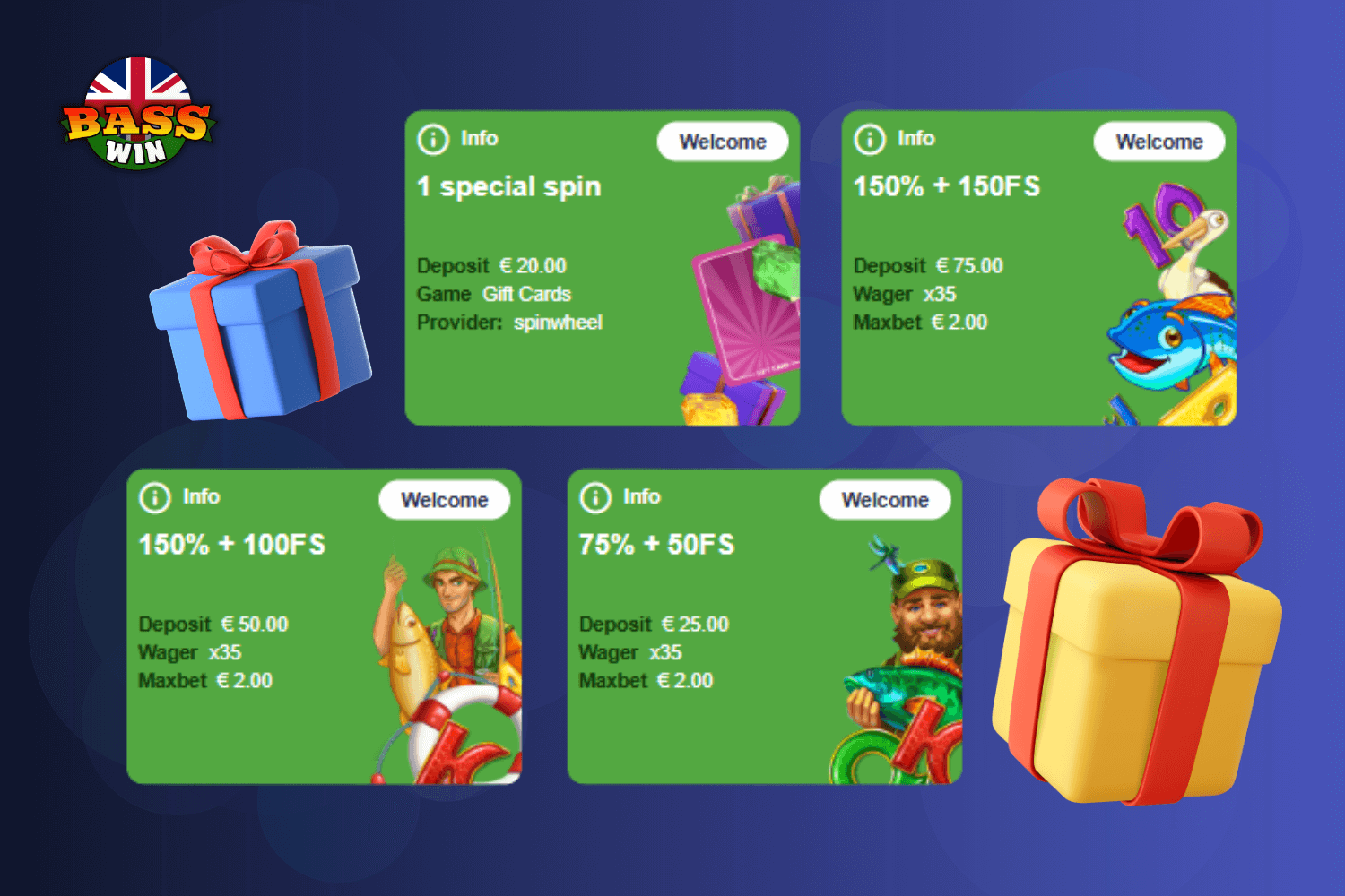 BassWin UK Welcome Bonus: Kickstart Your Gaming Experience